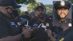 Hundreds attend vigil honoring life of Detroit police Cpl. Darryl Cross