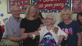 Michigan's 2nd-oldest resident celebrated her 110th birthday this Independence Day