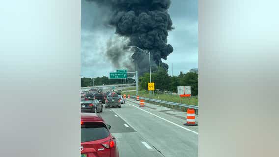 DETOUR: Both sides of I-75 closed in Troy after tanker fire