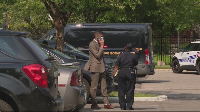 4-year-old shot while with her father at Harris Park in Detroit