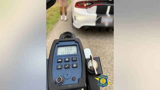 Police bust Charger Hellcat going 150 mph on I-75 in Oakland County
