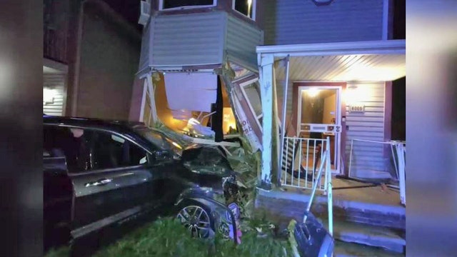 Detroit woman's house destroyed after speeding SUV crashes through living room