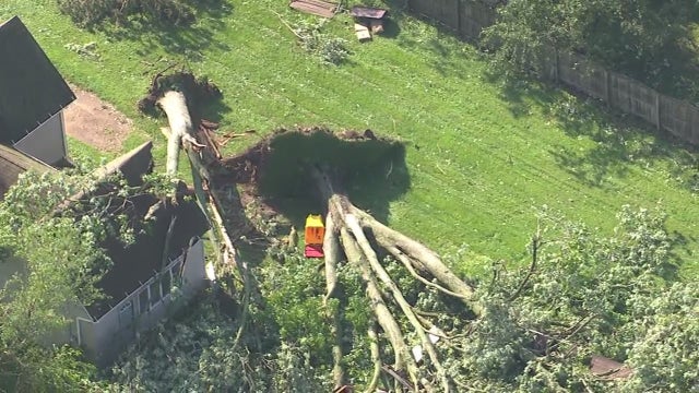 NWS says two tornadoes touched down in Oakland and Macomb Counties Saturday night