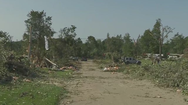 Tornado leaves trail of destruction in White Lake Township; thousands still without power