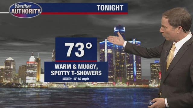 Stormy weather pattern for mid-week