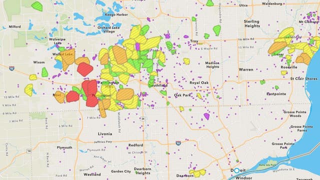 DTE: 116K still without power in Southeast Michigan after Wednesday thunderstorms