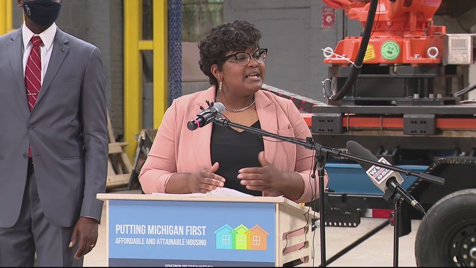 "For someone like me, a mother of two young children and a student in nursing school, it means that homeownership will no longer be a dream, but a reality that my family will be able to experience homeownership," she said.