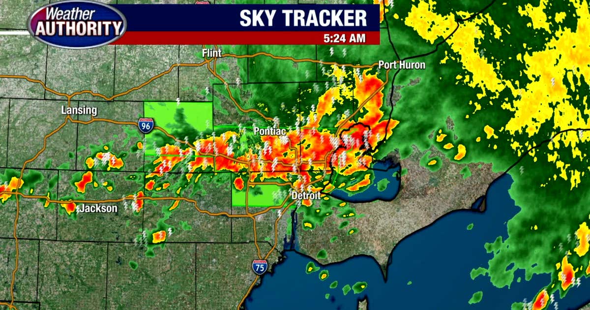 Heavy storms hammer Metro Detroit again, more heat and humidity ...