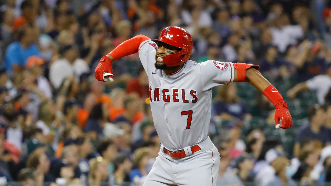 Adell's grand slam in 9th lifts Angels to 8-2 win at Tigers