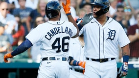 Cabrera doesn't homer but leads Tigers over Indians 6-4