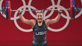 Berkley woman wins silver medal in weightlifting at Tokyo Olympics