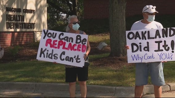 Macomb County parents demand school mask mandate after Oakland County announcement