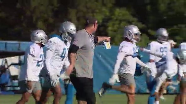 Lions Training Camp - Prepping for Pads & Offensive Line