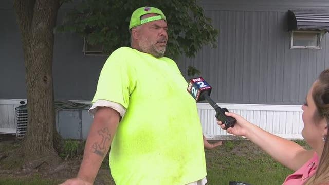 Landscaper gets gun pulled on him over brick pavers at mobile home park