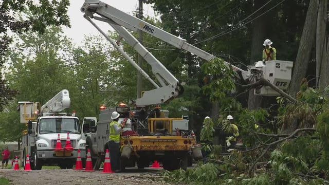 DTE customers dealing with uncertain estimates after another outage caused by storms