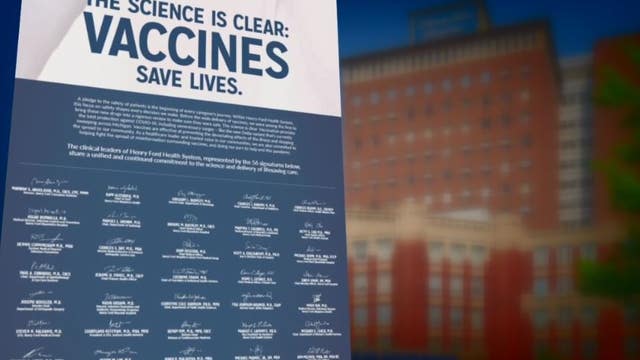 Henry Ford doctors combat vaccine hesitancy with open letter