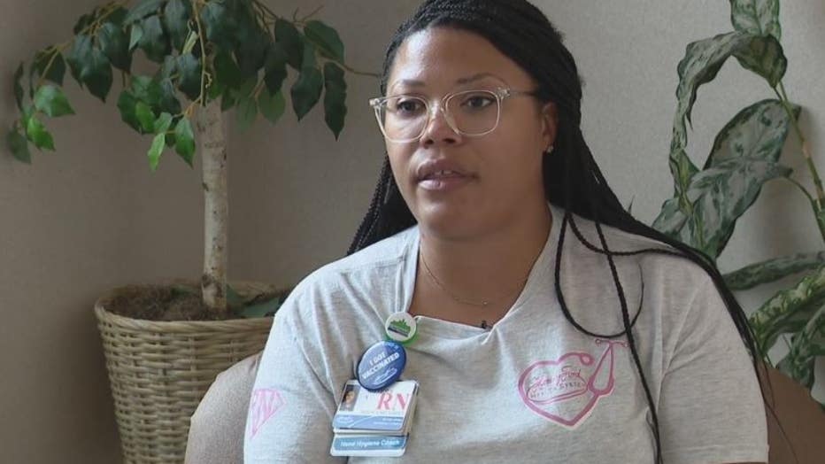 Nurse Monique Morris