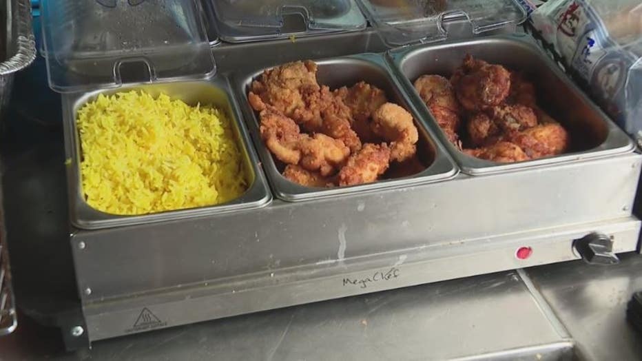 Food inside the Sharpest Eatery has a southern flair from Miss Doris' time in South Carolina.