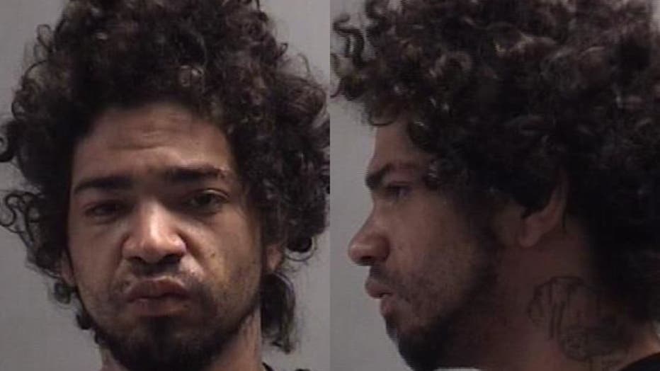 Edgar Ismael Lebron, 28, was given five charges, including three felonies