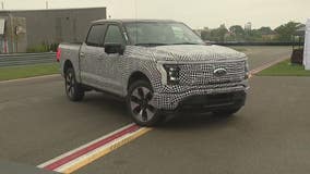 Silent but powerful - the all electric Ford F-150 Lightning at Motor Bella