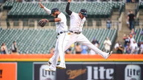 Garneau, Tigers complete 2-game sweep of contending Brewers