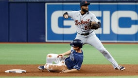 Candelario and Garneau homer, Tigers beat Rays 4-3