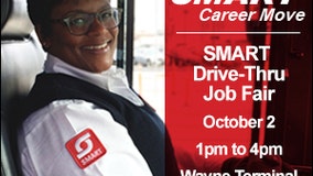 SMART to host drive-thru job fair Oct. 1 for drivers, mechanic, more