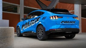 VIDEO: Ford Mustang Mach-E is first all-electric vehicle to pass Michigan State Police testing