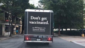 Fake funeral home ad pushes COVID-19 vaccinations in North Carolina