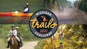 Earn the chance to win prizes when you get outside during Michigan Trails Week