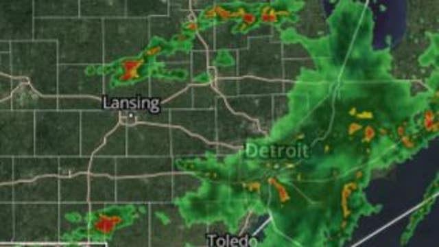 Severe weather rolls through SE Michigan, 45,000 DTE customers without power Wednesday