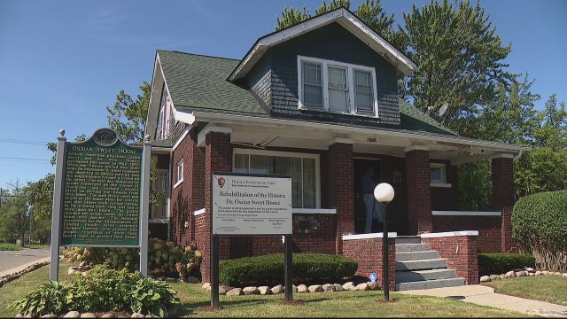 Detroit recognizes the historical nature of the home of Dr. Ossian Sweet
