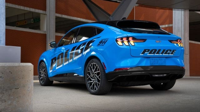 VIDEO: Ford Mustang Mach-E is first all-electric vehicle to pass Michigan State Police testing