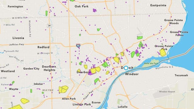 Tracking DTE outages after Southeast Michigan storms - 16K without power