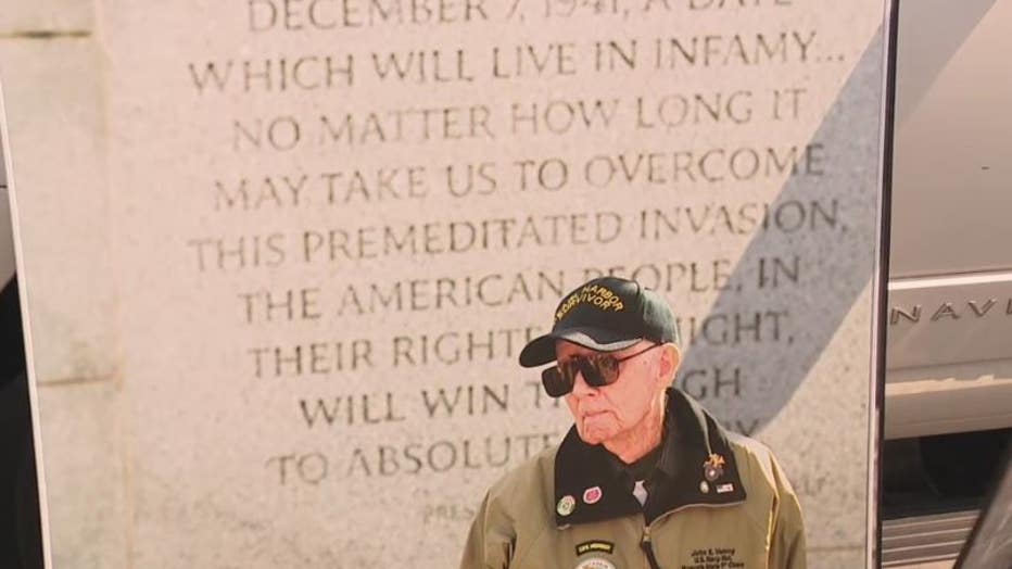 One of Brad Ziegler's photo portraits honoring military veterans.