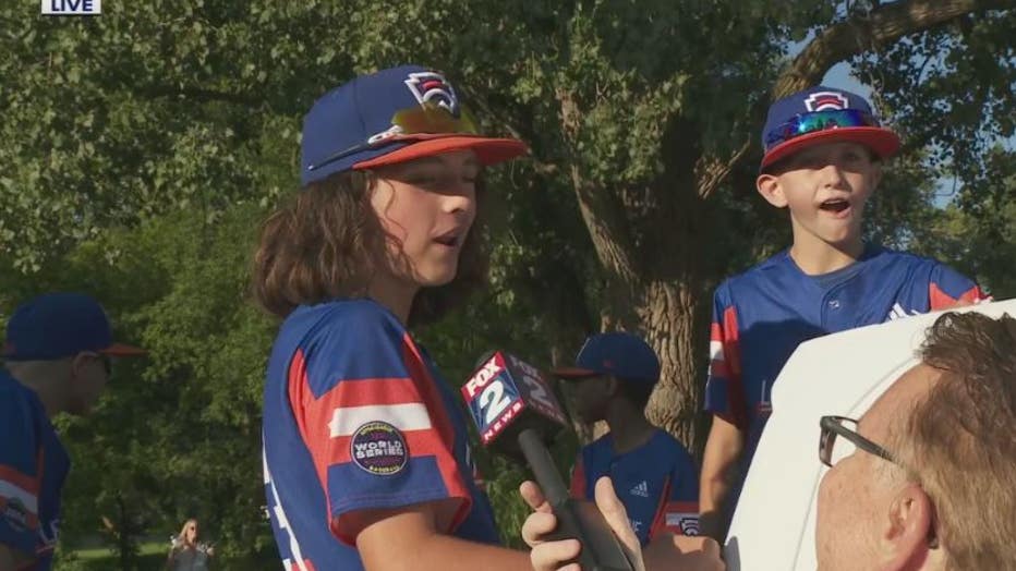 Taylor North getting big-time support during Little League World