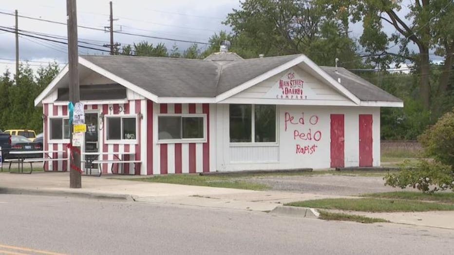 The Carleton ice cream shop is now closed and up for sale.