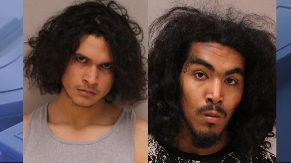 Suspects Dylan Hinkle, 18, and Emanuel Northern, 19.