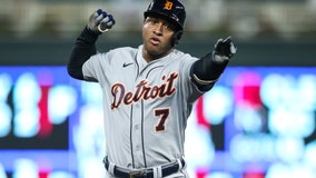 Goodrum, Tigers defeat Twins 10-7 in slugfest with 7 homers