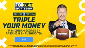 Triple Your Money on FOX Bet if Michigan scores two passing and rushing TDs!