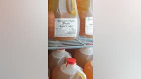 Warning issued not to drink apple cider from uninspected, unlicensed cider mill in Michigan