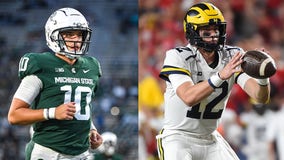 Ticket prices soar ahead of Saturday's undefeated football matchup between Michigan and Michigan State