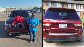 Gifted car stolen in Southfield, thief caught on camera