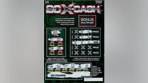 Genesee County man wins $500K on scratch-off lottery ticket he bought when he stopped to put air in tire