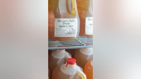 Warning issued not to drink apple cider from uninspected, unlicensed cider mill in Michigan