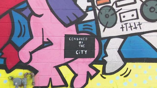 Detroit mural featuring twerking woman gets covered by building owner