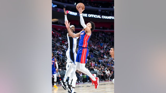 Grant scores 22, Pistons beat Magic in Cunningham's debut