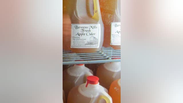 Warning issued not to drink apple cider from uninspected, unlicensed cider mill in Michigan