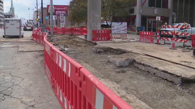 Skeletal remains found in ground at Fort and Cass in Detroit