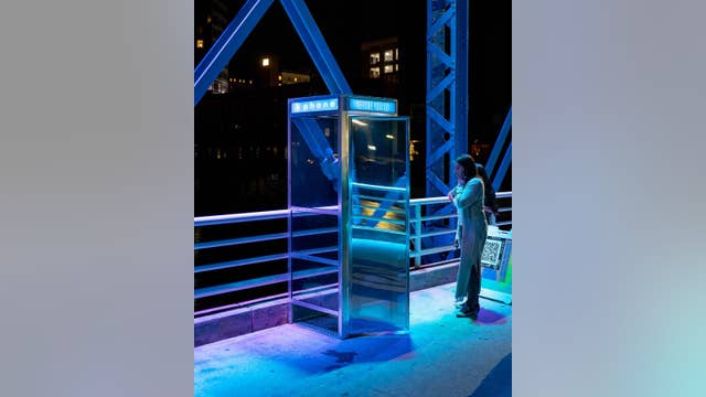 Old phone booth scores top award at ArtPrize in Grand Rapids